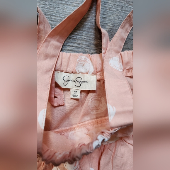 Jessica Simpson Toddler Girls Overall Skirt Set - Picture 9 of 10